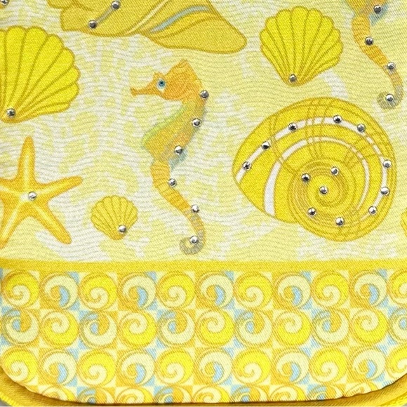 ⭐️Willabee & Ward Sunny Yellow Tote Bag and Clutch NWOT - Picture 4 of 10
